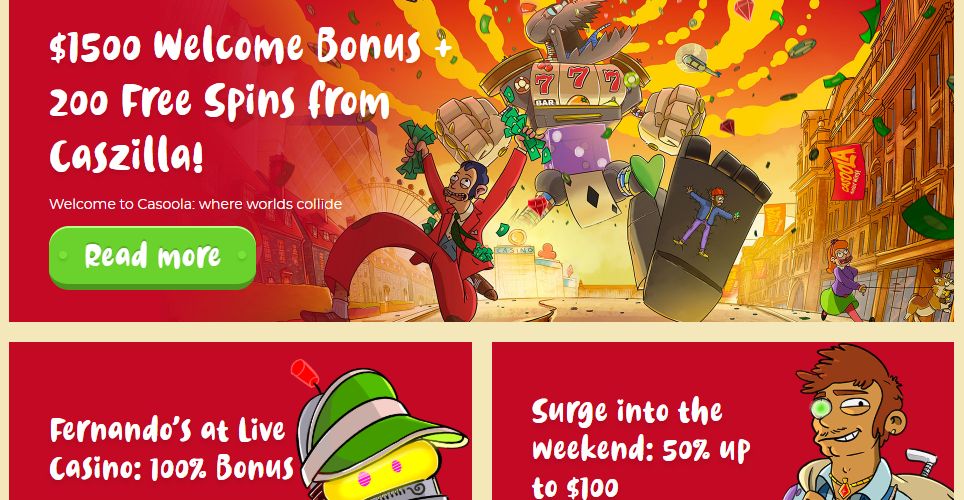 Casoola Free Spins